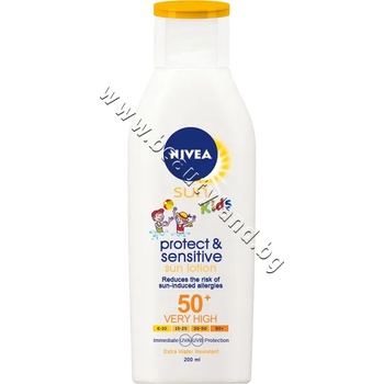 Nivea Лосион Nivea Sun Kids Protect & Sensitive SPF 50+, p/n NI-85856 - Детски слънцезащитен лосион (NI-85856)