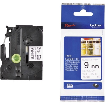 Brother TZe-N221 9 mm biela čierna tlač 8 m NETZEN221