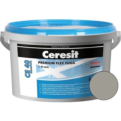 Ceresit CE 40 Škárovacia hmota, cementovo sivá, 2 kg, 2012178