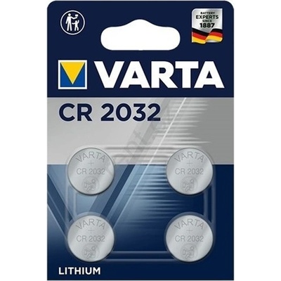 VARTA копче cr2032, литиево, 4 бр. в опаковка 6032101404 (6032101404)