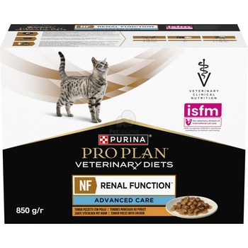 PRO PLAN Veterinary Diets NF Renal Advanced Care chicken 10x85 g