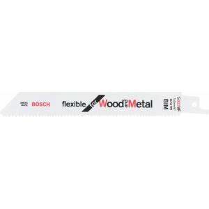 Bosch Нож за саблен трион s 922 vf Гъвкав за дърво и метал (2 бр. ) 2608656040 (2608656040)