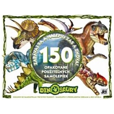 Jiri Models 1982-2 dinosaury samolepkový album A3 150 samolepiek