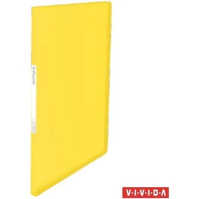 ESSELTE Папка за презентации, 20 джоба, A4, ESSELTE "Vivida", жълта 623995 (623995)