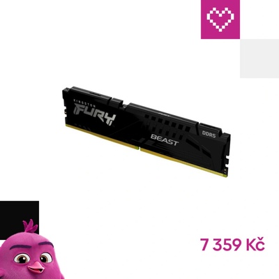 Kingston Fury Beast DDR5 16GB 6400Mhz CL32 KF564C32BBE-16