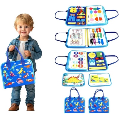 2Kids Toys Senzorická busy kniha Dinosauři 2