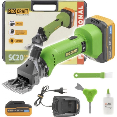 Aku strojek pro stříhání ovcí Procraft SC20 – Zboží Dáma