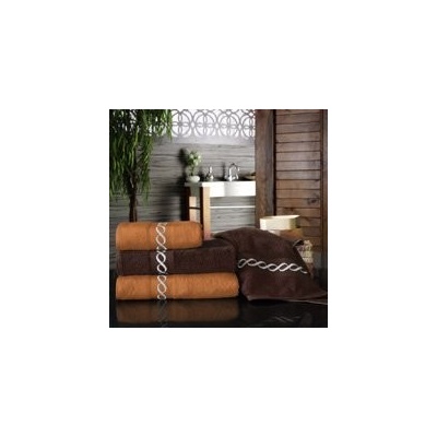 Osuška Matějovský ROYAL CHOCO KARAMEL, 60% bavlna, 40% bambus, 70x140 cm Karamel