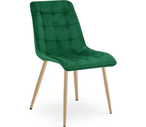 Textilomanie Split velvet zelená