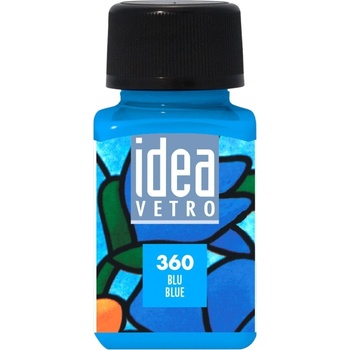 Maimeri Idea Vetro Боя за стъкло Blue 360 60 ml 1 бр (M5314360)