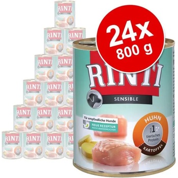 RINTI Sensible - Chicken & Potato 24x800 g