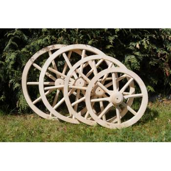 DV Drevené dekoračné koleso - priemer 40cm