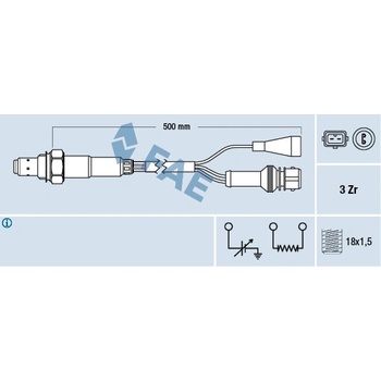 Lambda sonda FAE 77105