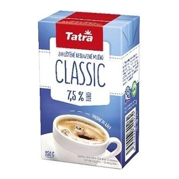 Mlieko do kávy Tatra v krabičke 7,5% Classic 250g