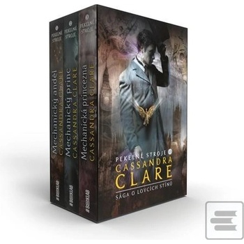 Pekelné stroje 1-3 diel box - Cassandra Clare