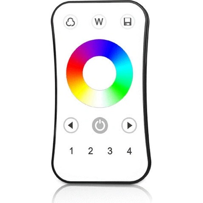 Skydance LED ovladač RF RGBW (4 zóny) - R8 Barva: Bílá