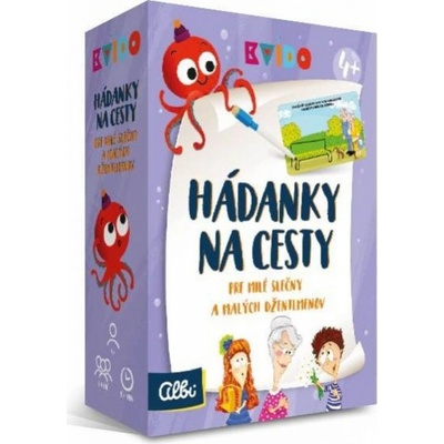 Albi Kvído Hádanky na cesty Pre milé slečny a malých džentlmenov