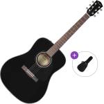 Fender CD-60 V3 Basic SET Black Акустична китара