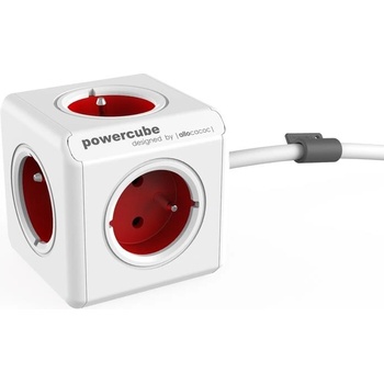 PowerCube EXTENDED s káblom 1,5m červená