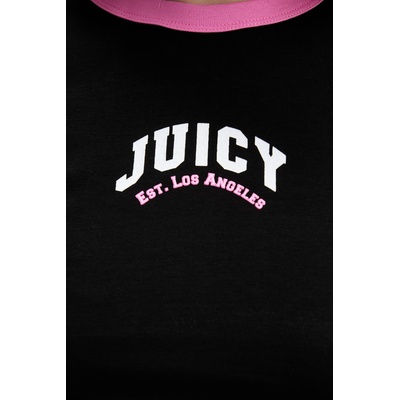 Juicy Couture тениска дамска с памук RINGER TSHIRT (JCSCT126403)