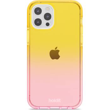 Holdit Гръб Holdit Seethru Case за iPhone 12/12 Pro- Bright Pink/Orange Juice