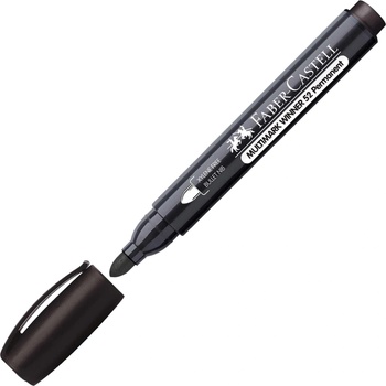 Image 1 of Faber-Castell Маркер перманентен Faber Castell Winner 52, объл, черен