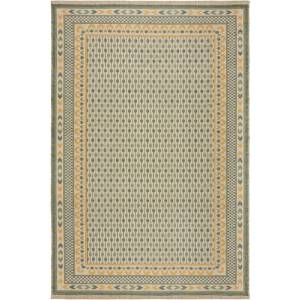 Flair Rugs Зелен килим със смес от юта 200x290 cm Mara Jute Border - Flair Rugs (503119377420)