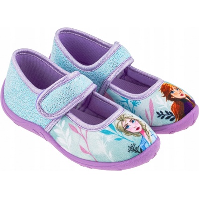 Papuče balerínky domácí do školky na suchý zip Frozen Ledové království – Zbozi.Blesk.cz
