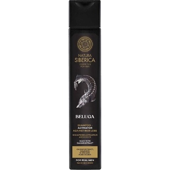 Natura Siberica For Men Only Beluga Shampoo-Activator Against Hair Loss 250 ml