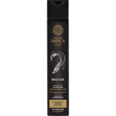 Natura Siberica For Men Only Beluga Shampoo-Activator Against Hair Loss 250 ml