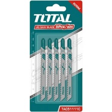 Total-Tools TAC51111C Plátky do přímočaré pily dřevo 5ks