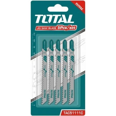 Total-Tools TAC51111C Plátky do přímočaré pily dřevo 5ks