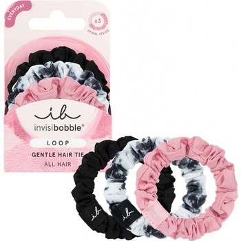 Ozdobné špirálové gumičky Invisibobble Sprunchie LOOP Be Gentle - 3 ks