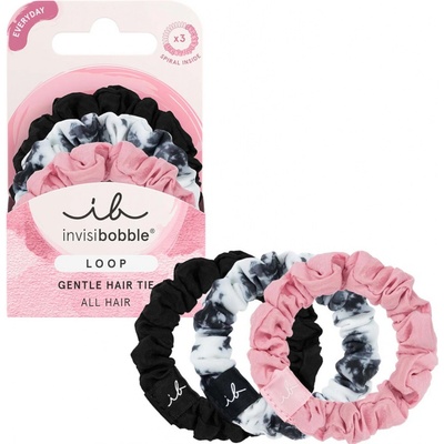 Ozdobné špirálové gumičky Invisibobble Sprunchie LOOP Be Gentle - 3 ks
