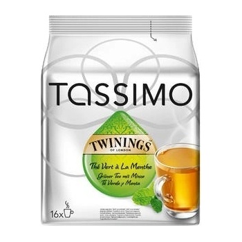 Tassimo Twinings Zelený čaj s mätou 16 ks