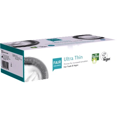 Fair Squared Bulk-Pack: Ultra Thin, 100 Fair Trade condoms