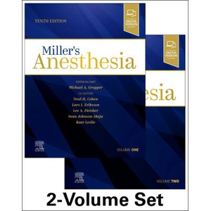 Miller's Anesthesia, 2-Volume Set (2024)