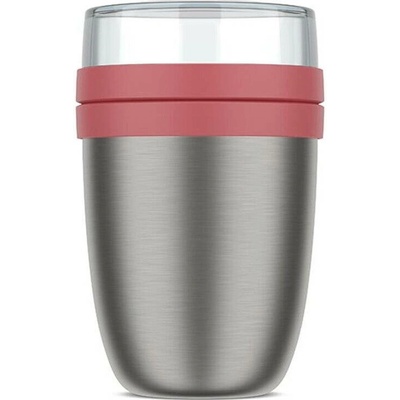 Mepal Termobox z nerezové oceli Ellipse 500 ml tmavě růžový