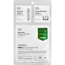 VT cosmetics – Reedle Shot All In One 3 Step Mask – Vyhladzujúca 3-kroková pleťová maska 28 g