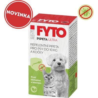 Pet health care FYTO PIPETA ULTRA pro psy do 10 kg a kočky 1x15 ml – Zbozi.Blesk.cz