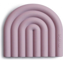 Mushie silikónové Rainbow Mauve