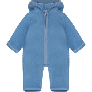 Huttelihut Детски цял костюм Huttelihut Kid's Pram Suit Ears Wool Fleece Overall - Windward Blue - размер 92 (EU) (704-6336-0317)