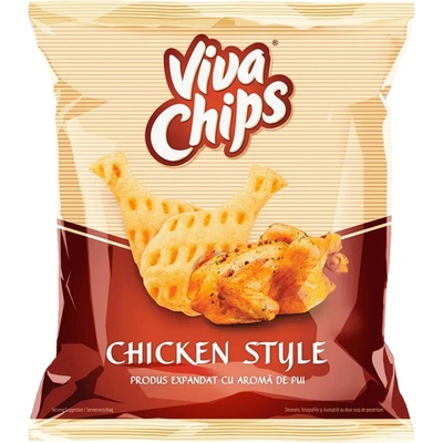 VIVA CHIPS křupavé chipsy s příchutí kuřete 50 g