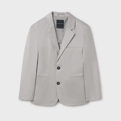 Mayoral Елегантно сако в бежово-сив цвят за момче Mayoral