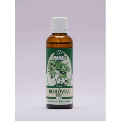 Naděje Borůvka černá tinktura z pupenů rostlin 50 ml
