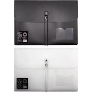 Ziemia Obiecana A4 sliding briefcase, 5 pockets with registers