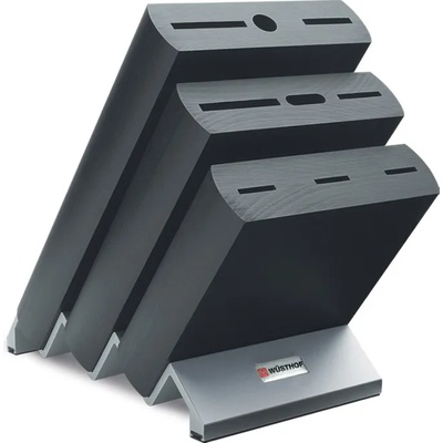 Wüsthof Блок за ножове IKON, за 9 ножа, черен, дърво, Wüsthof (WU7253)