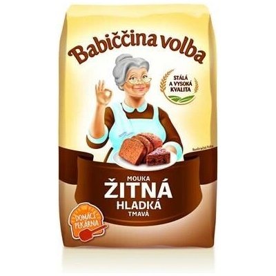 Delta Babiččina volba Mouka žitná chlebová 10 x 1 kg
