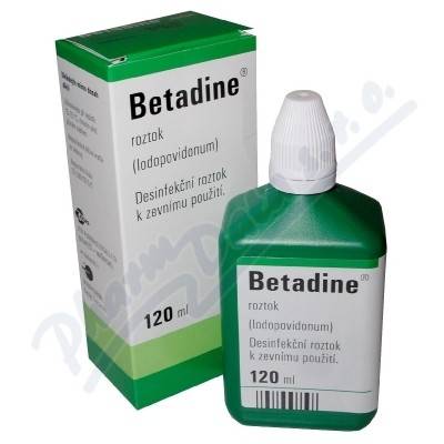 Betadine 100mg/ml drm.sol. 120 ml