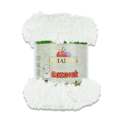 Himalaya Příze Kuzucuk 75601 bílá